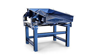 SPALECK Förderrinne für die Zuführung von Recyclingmaterialien im Recyclingprozess