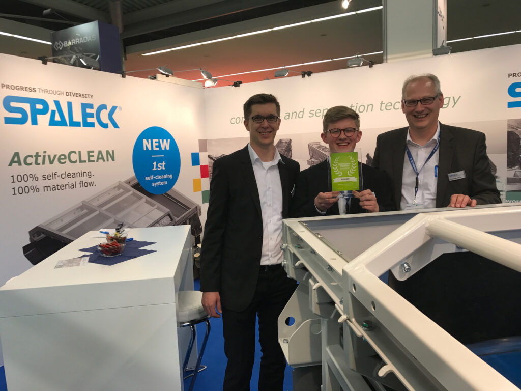 Spaleck gana el Premio a la Tecnología de Reciclaje