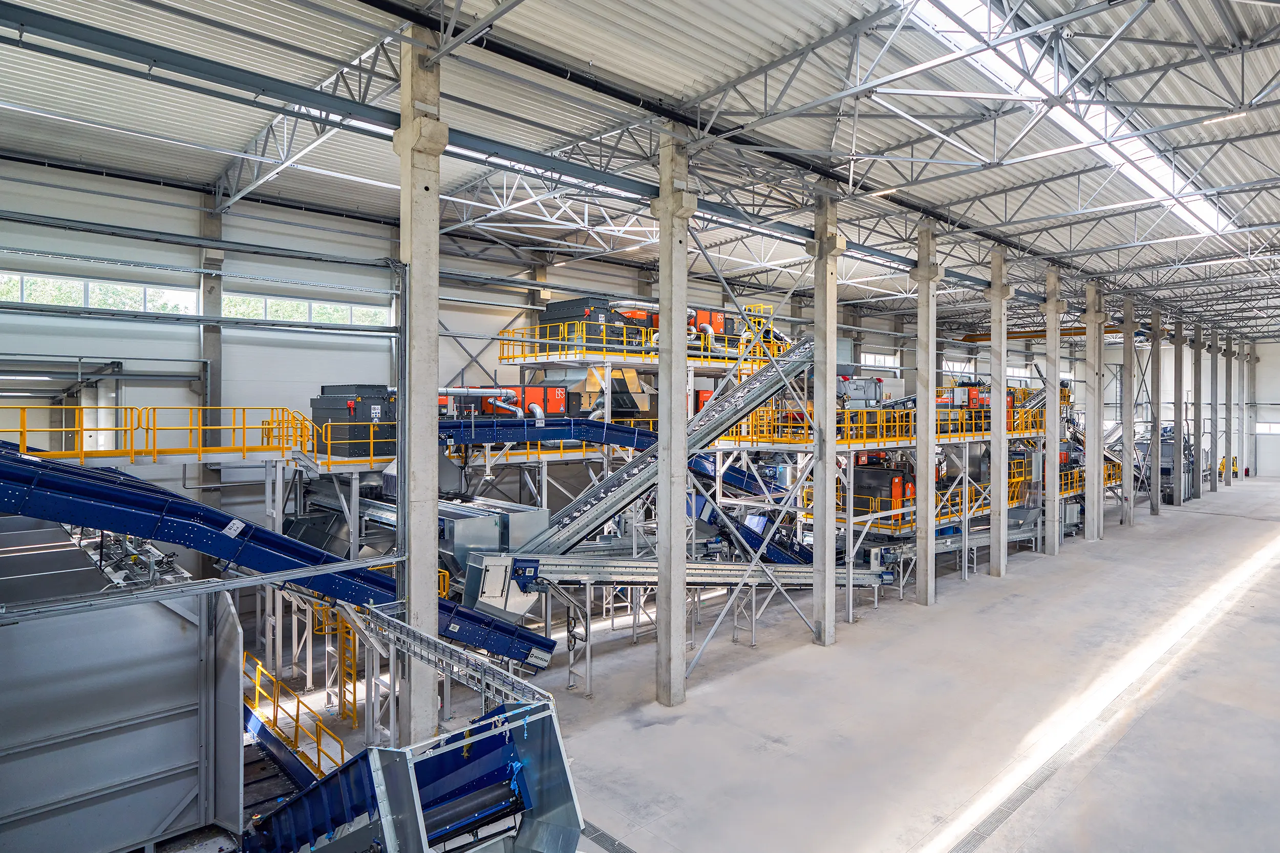 Planta de reciclaje de láminas de LDPE con tecnología de cribado SPALECK