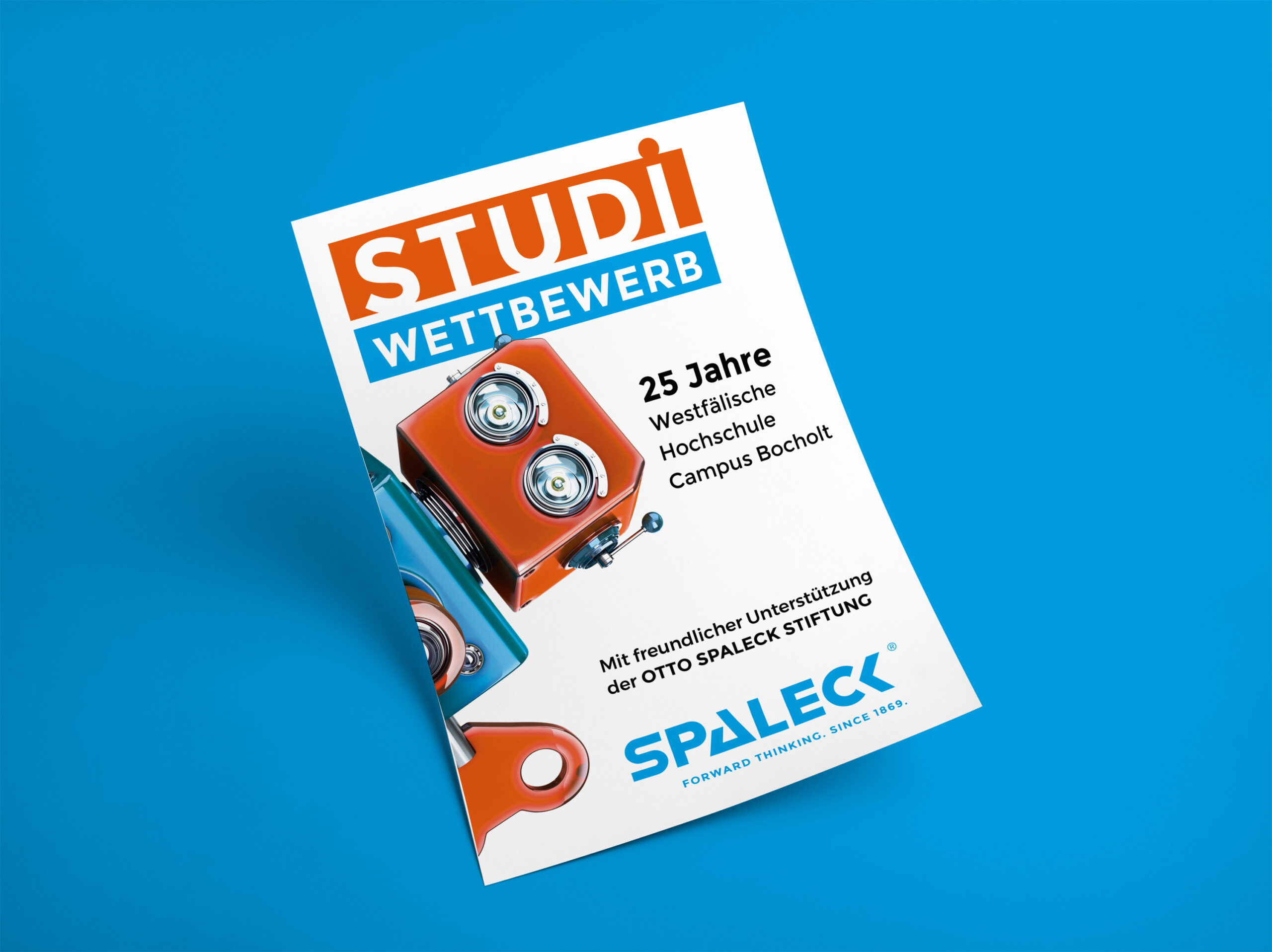 Cartel para el concurso «Studi», patrocinado por la Fundación Otto Spaleck.