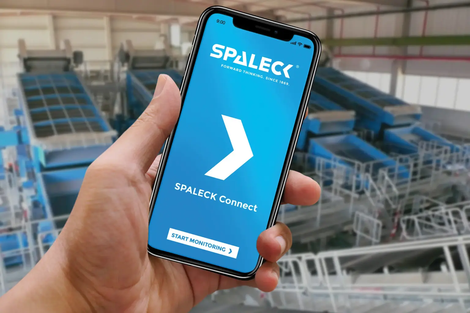 Tecnología SPALECK CONNECT para facilitar la supervisión de máquinas oscilantes, como, por ejemplo, las cribadoras o el ActiveFEED. El sistema de mantenimiento predictivo puede integrarse fácilmente en el sistema de control existente de la planta de reciclaje.