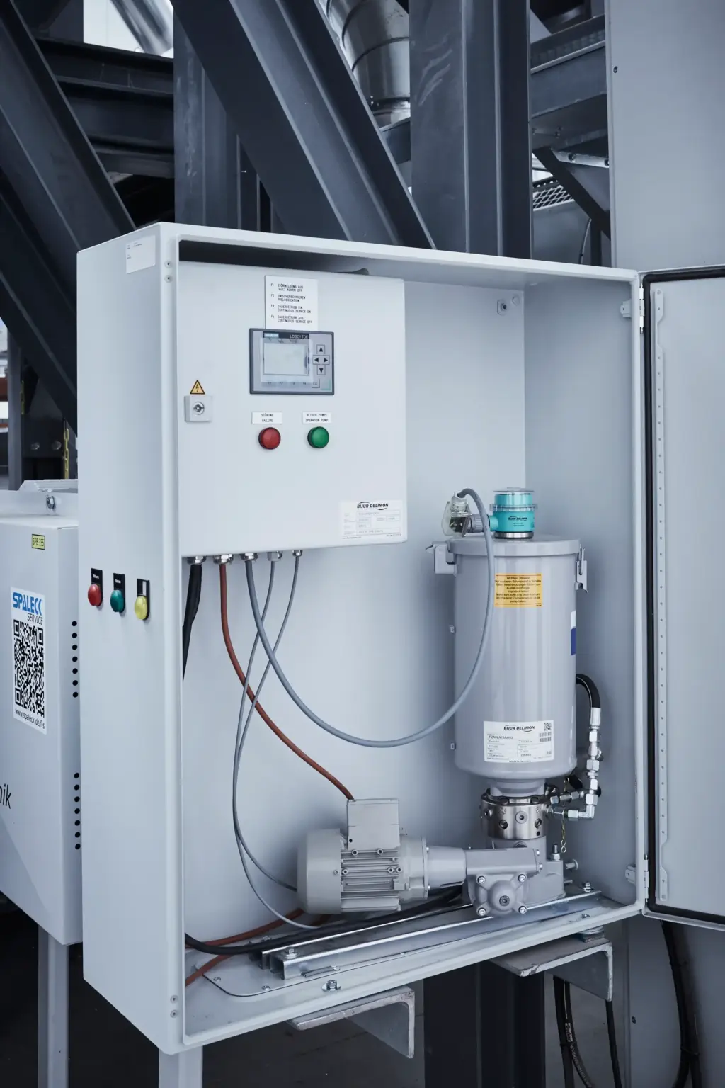 Unidad de control del sistema de lubricación centralizada LubricationCONTROL de SPALECK