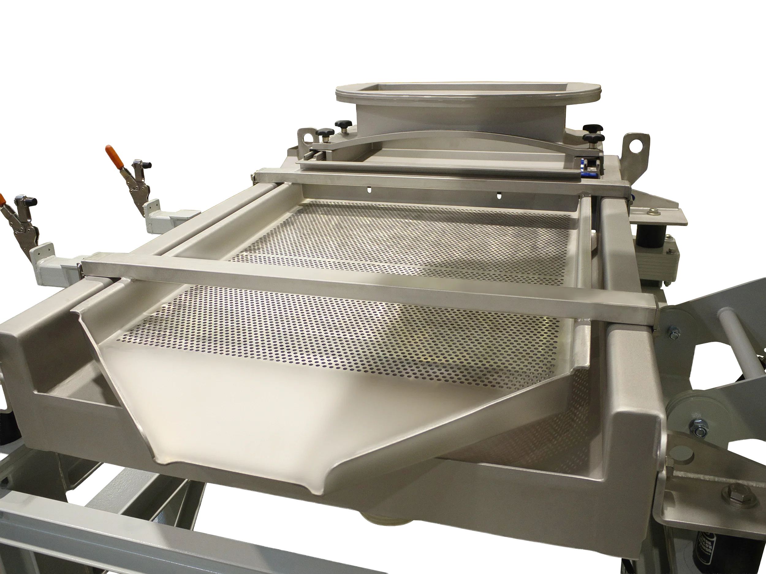 Separador de sobredimensiones de SPALECK, aquí en la gama ComfortLINE, para su uso en la fabricación de gránulos
